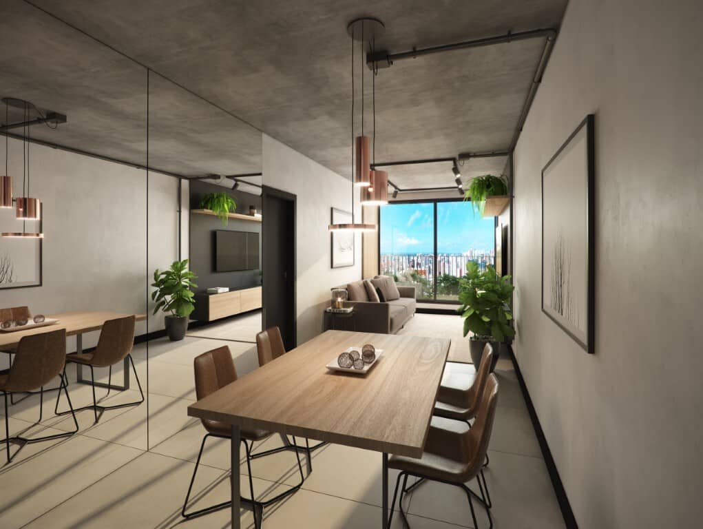 Apartamento à venda em Manaíra, João Pessoa - SB Imóveis: Living