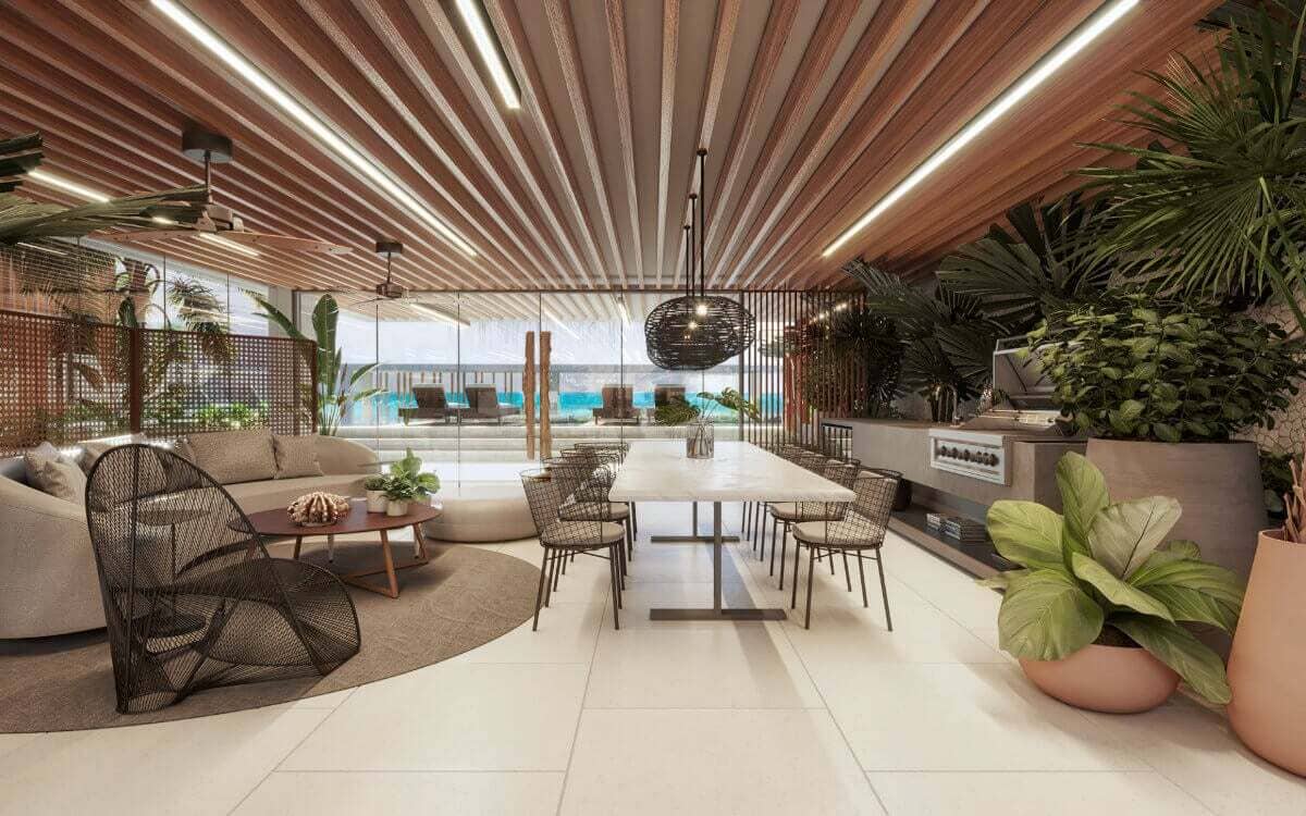 Garden à venda em Cabo Branco, João Pessoa - SB Imóveis: Espaço gourmet