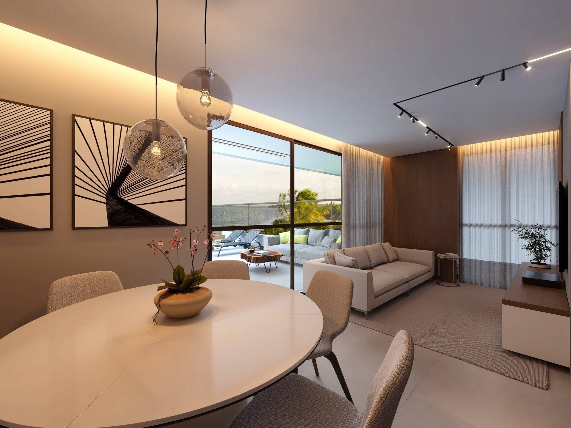 Apartamento à venda em Ponta do Seixas, João Pessoa - SB Imóveis: Living