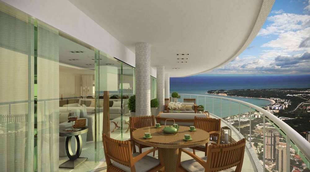 Apartamento à venda em Altiplano Cabo Branco, João Pessoa - SB Imóveis: Terraço