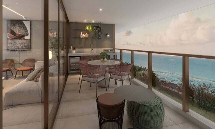 Cobertura Duplex à venda em Ponta do Seixas, João Pessoa - SB Imóveis: Terraço