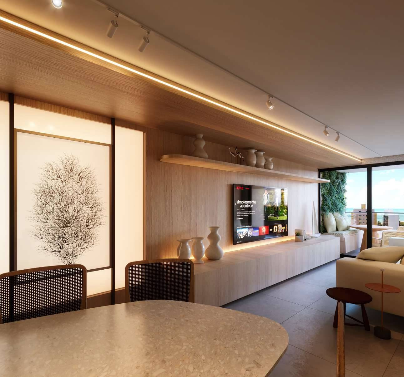 Apartamento à venda em Jardim Oceania, João Pessoa - SB Imóveis: Living