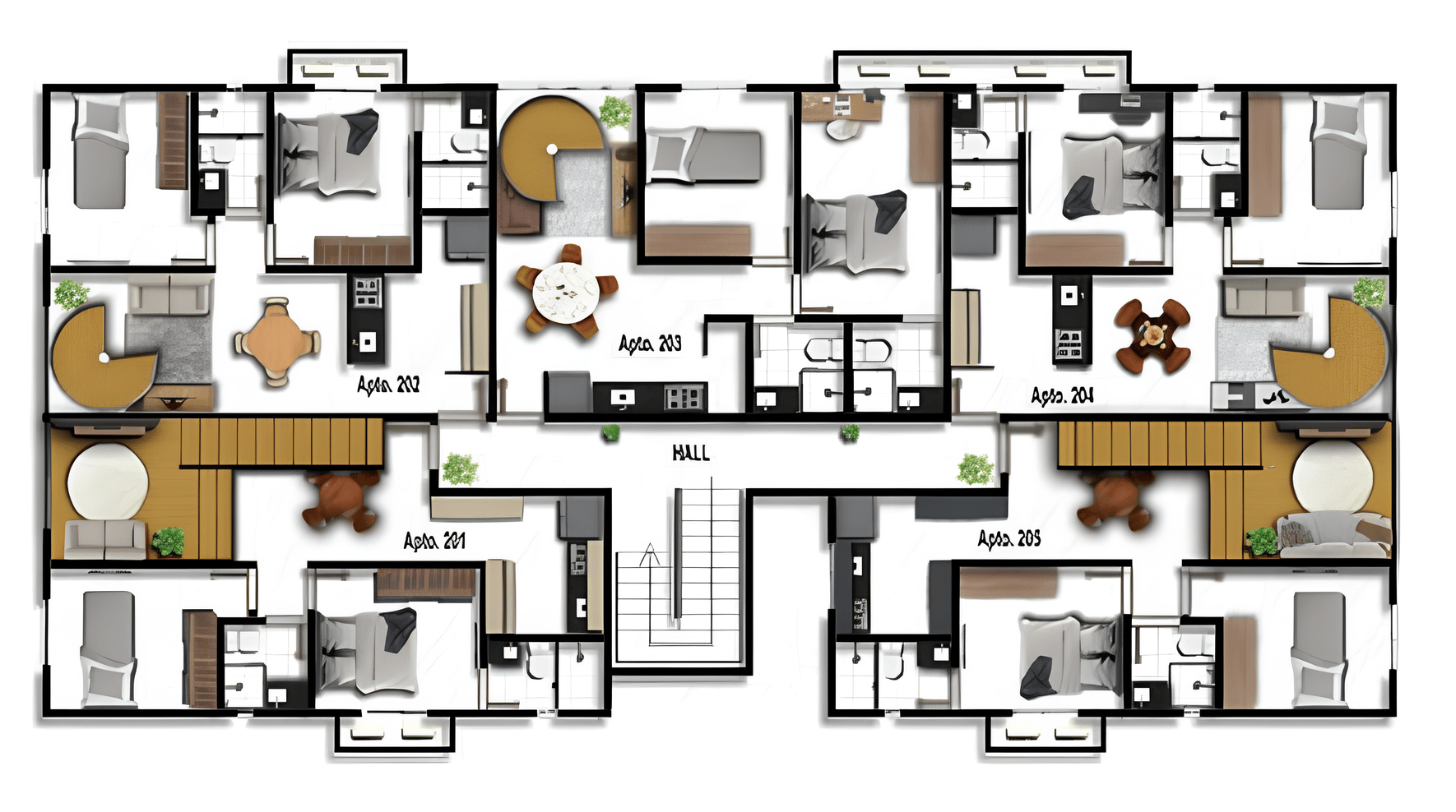 Cobertura Duplex à venda em Estados, João Pessoa - SB Imóveis: Pavimento cobertura duplex - inferior