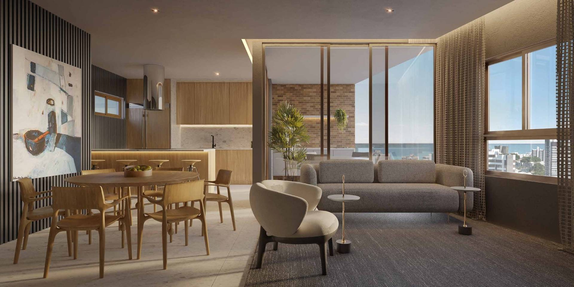 Apartamento à venda em Aeroclube, João Pessoa - SB Imóveis: Living