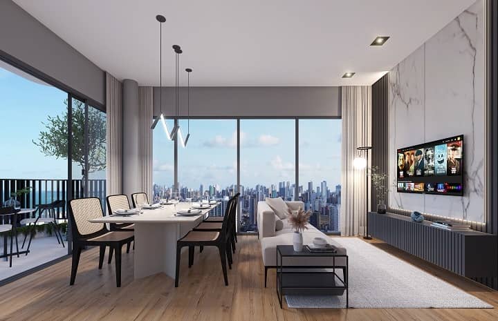 Apartamento à venda em Jardim Oceania, João Pessoa - SB Imóveis: Living