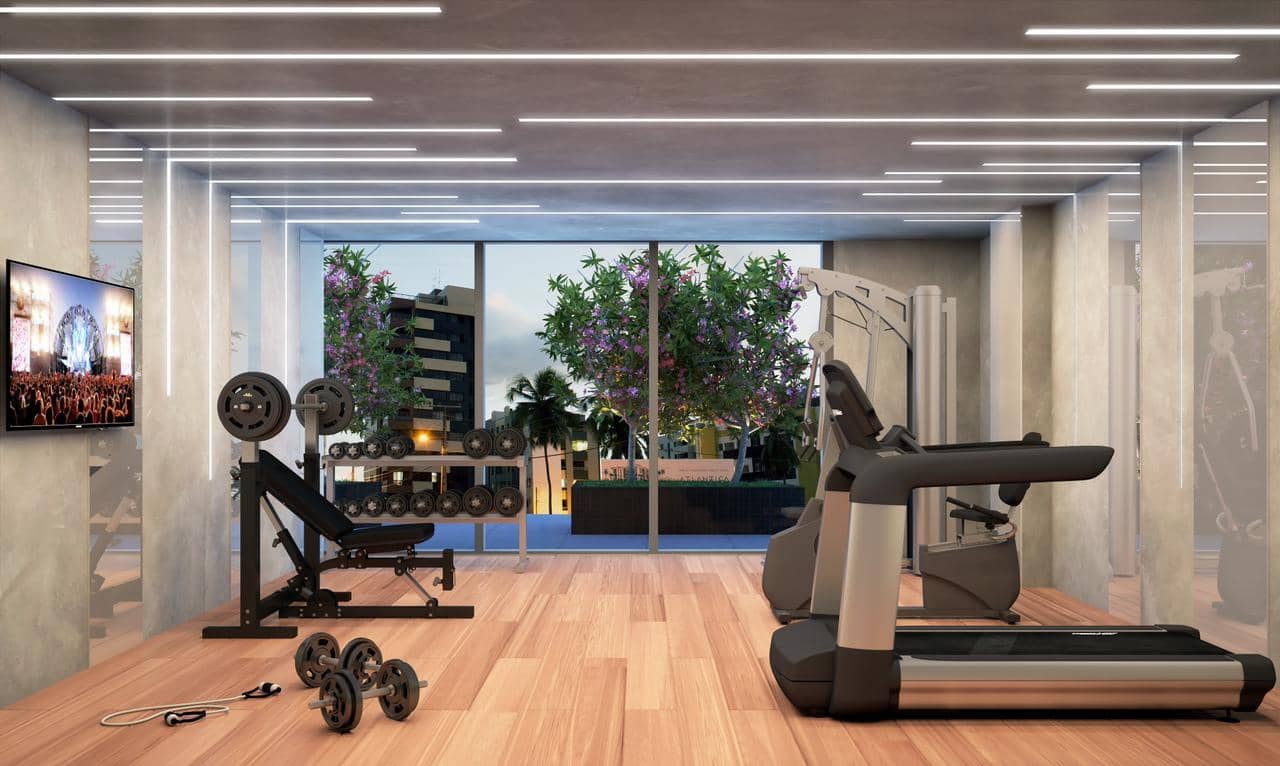 Apartamento à venda em Manaíra, João Pessoa - SB Imóveis: Fitness