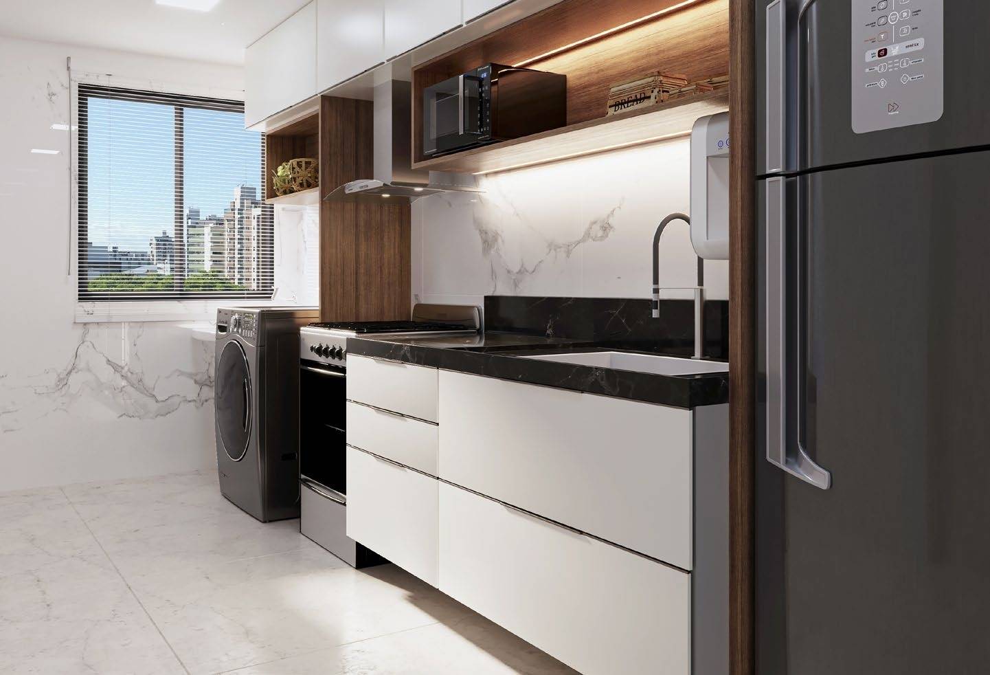 Apartamento à venda em Bessa, João Pessoa - SB Imóveis: Cozinha