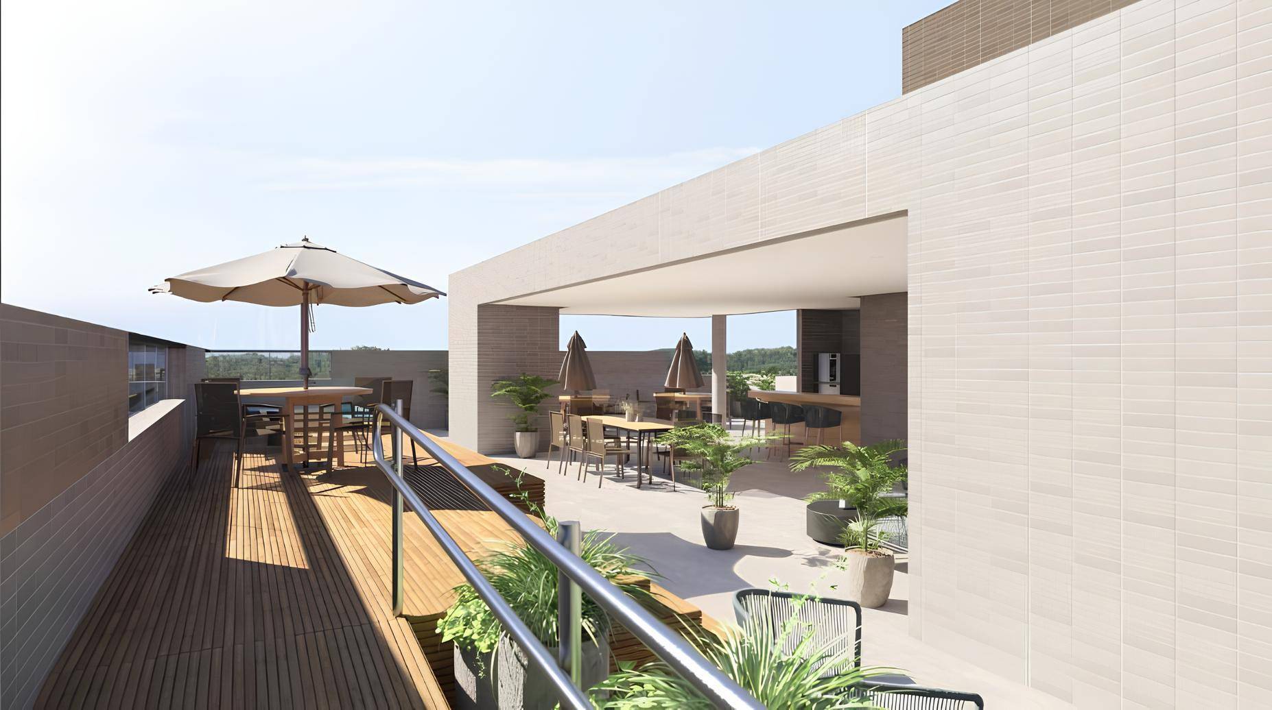Apartamento à venda em Bessa, João Pessoa - SB Imóveis: Terraço coletivo