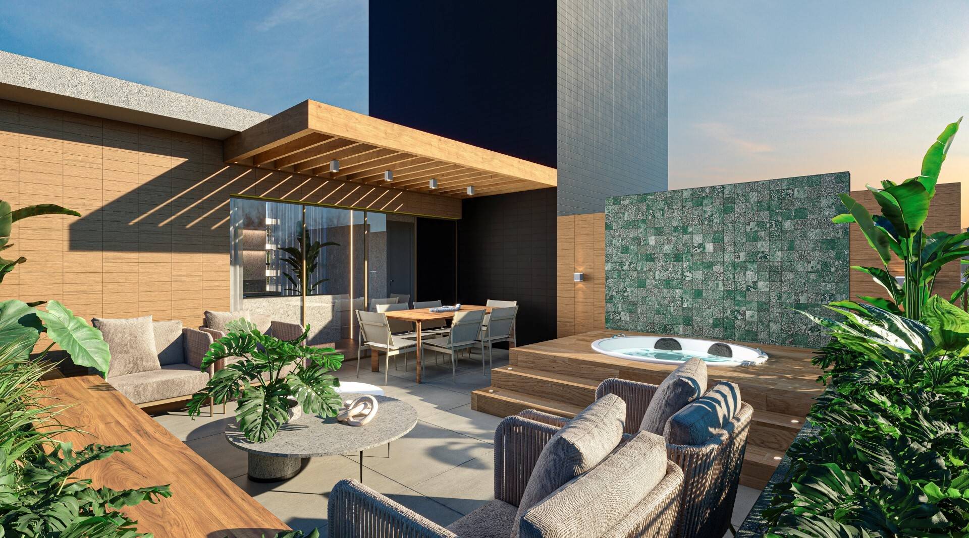 Apartamento à venda em Bessa, João Pessoa - SB Imóveis: Terraço