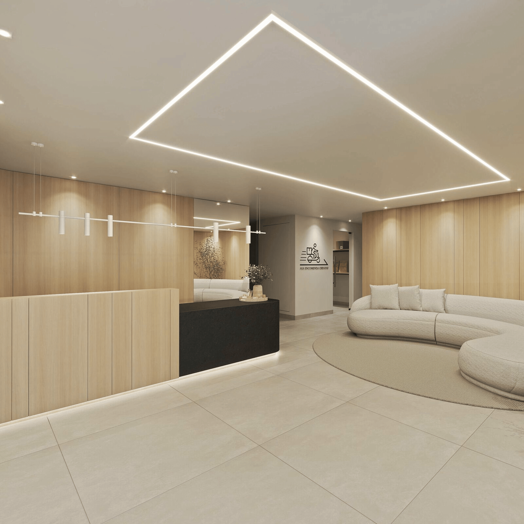 Apartamento à venda em Jardim Oceania, João Pessoa - SB Imóveis: Hall
