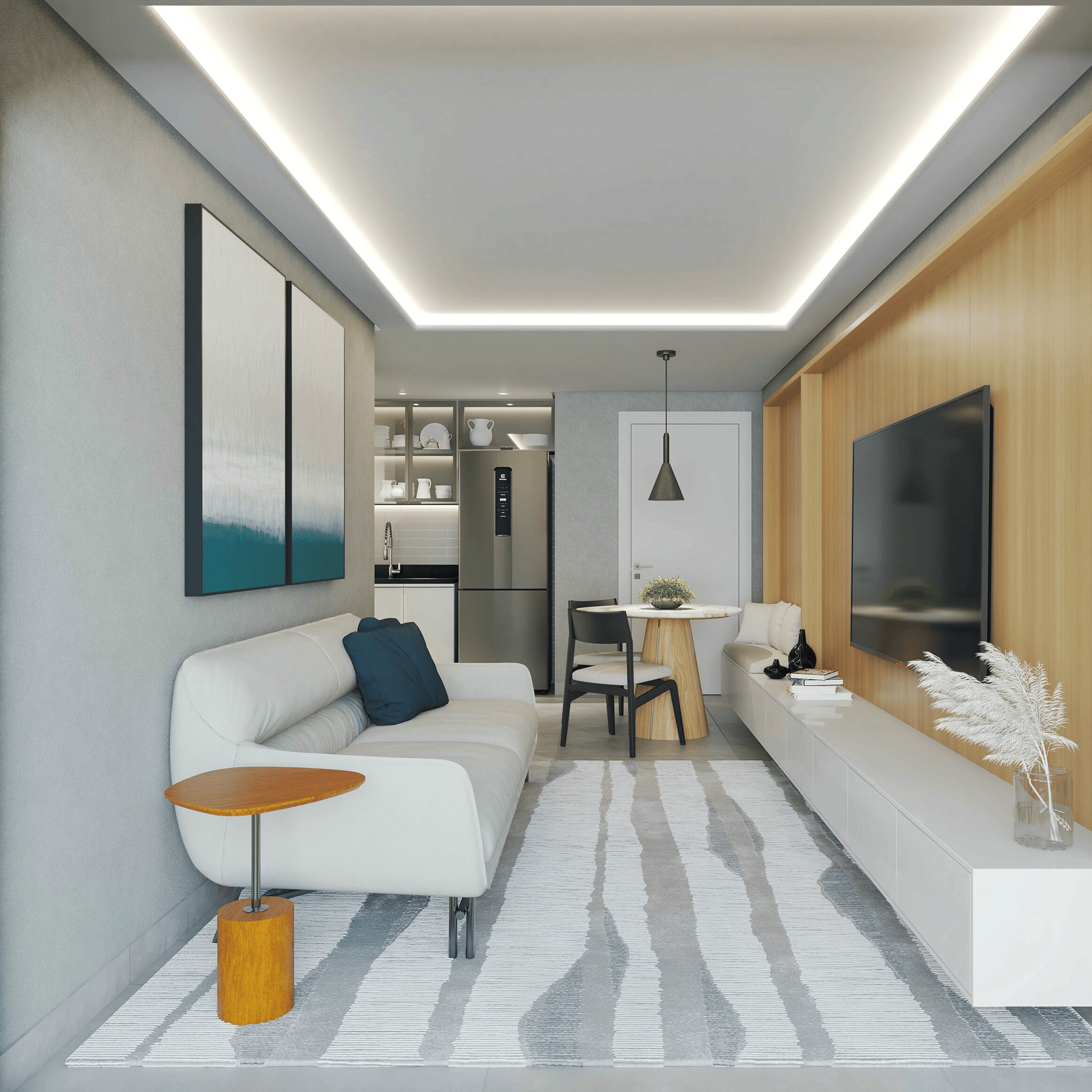 Apartamento à venda em Jardim Oceania, João Pessoa - SB Imóveis: Living