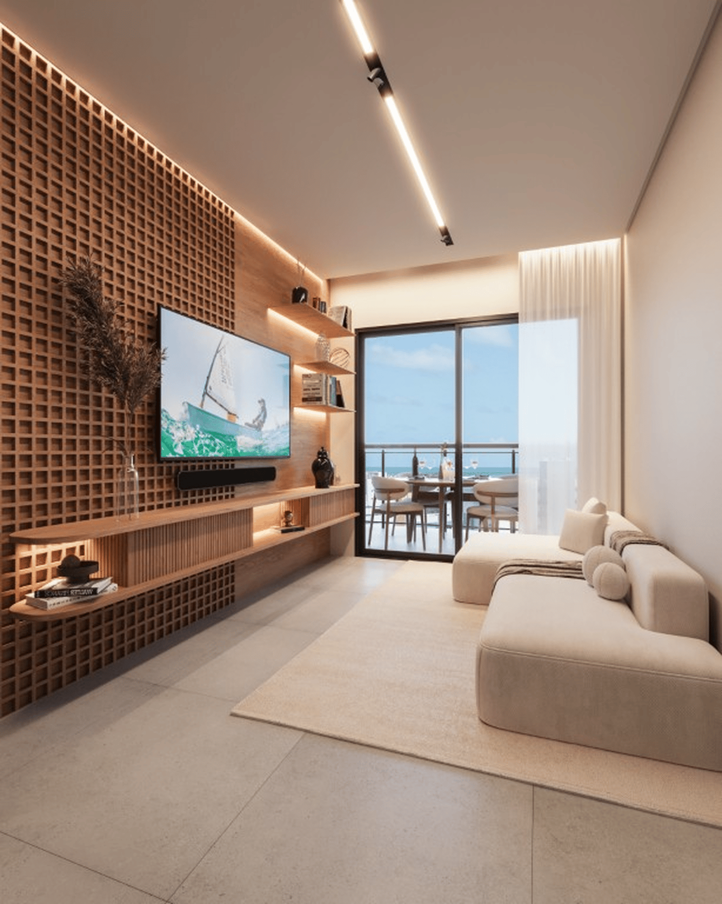 Apartamento à venda em Jardim Oceania, João Pessoa - SB Imóveis: Living