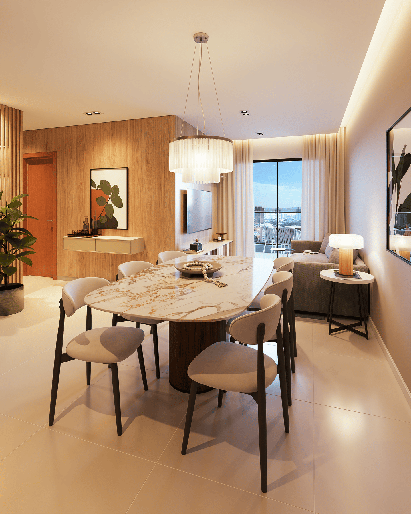 Apartamento à venda em Jardim Oceania, João Pessoa - SB Imóveis: Living