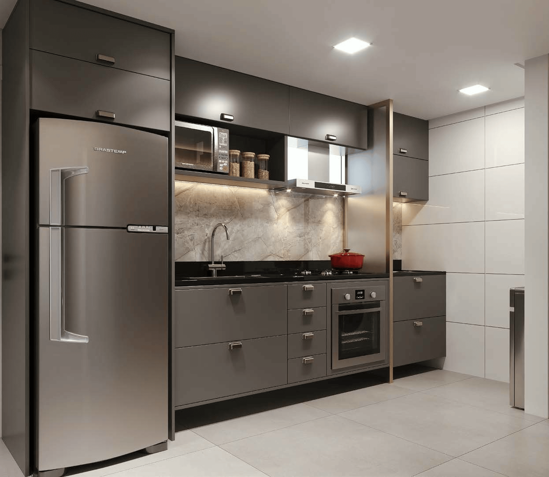 Apartamento à venda em Altiplano Cabo Branco, João Pessoa - SB Imóveis: Cozinha