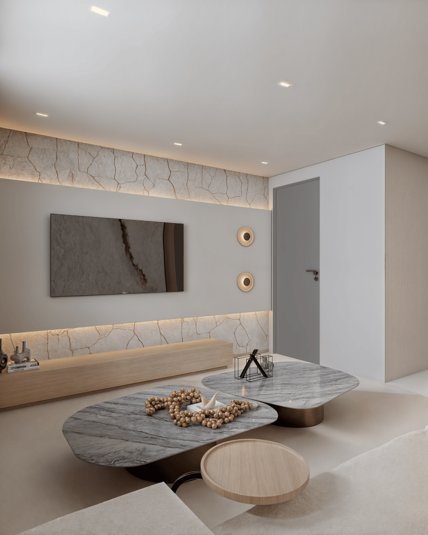 Apartamento à venda em Altiplano Cabo Branco, João Pessoa - SB Imóveis: Living