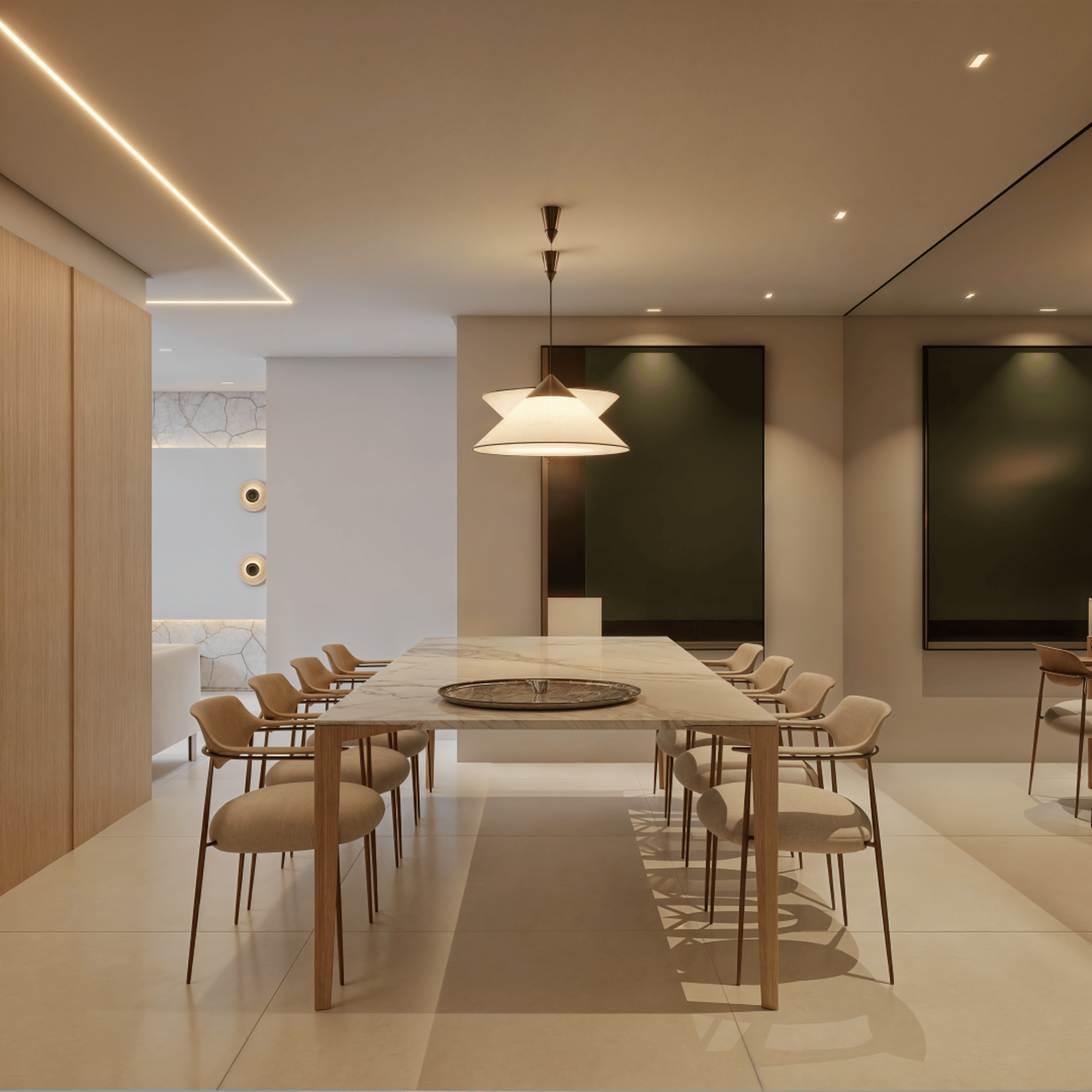 Apartamento à venda em Altiplano Cabo Branco, João Pessoa - SB Imóveis: Living