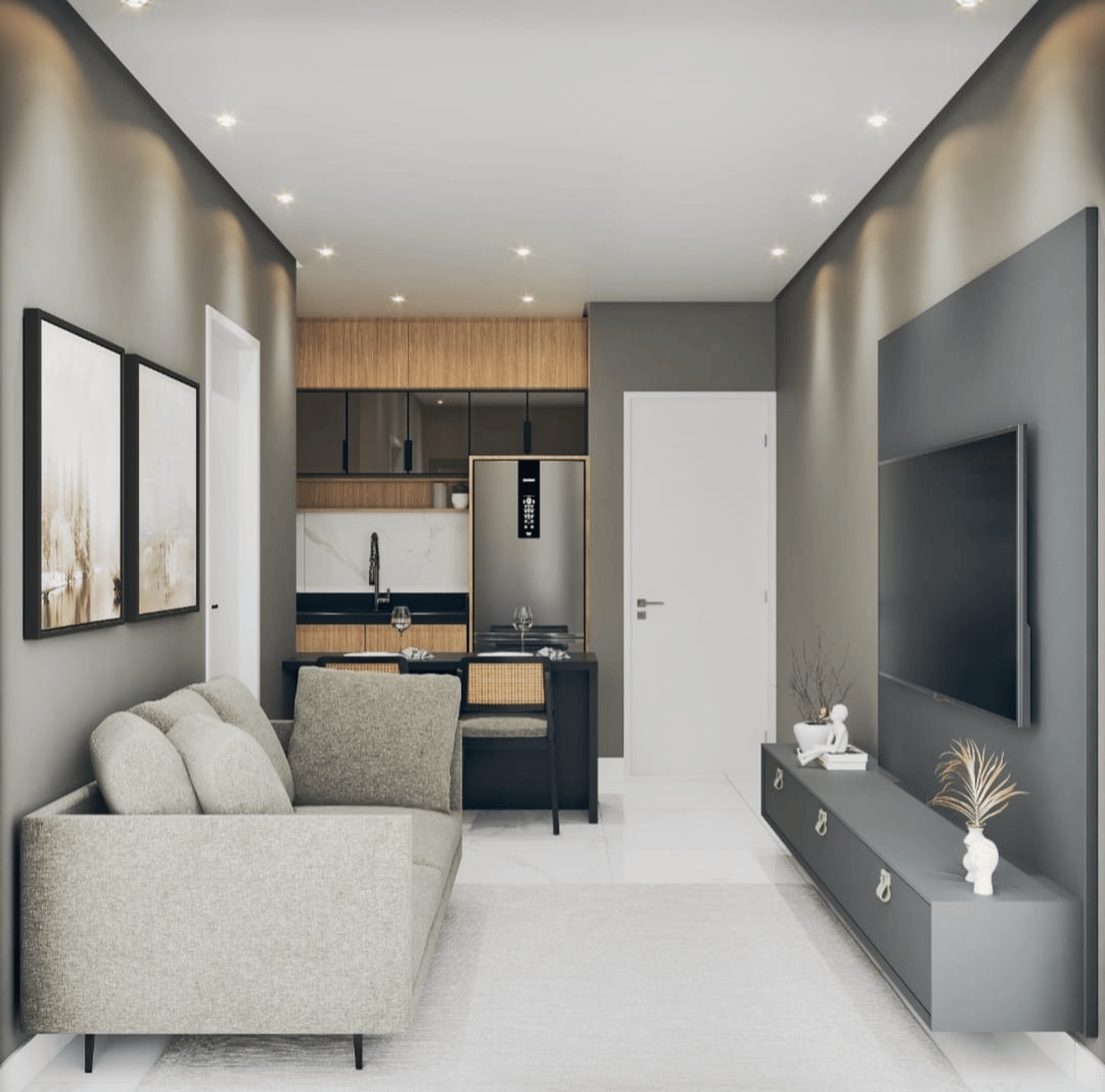 Apartamento à venda em Bessa, João Pessoa - SB Imóveis: 050 living